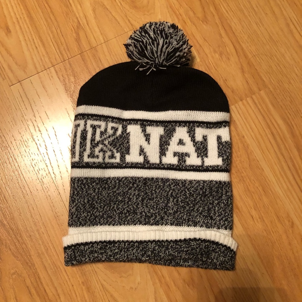 VS Pink Pom Beanie